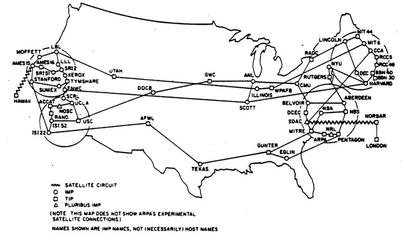 Illustration for article titled Cuando todos los servidores de Internet cabían perfectamente en un único mapa